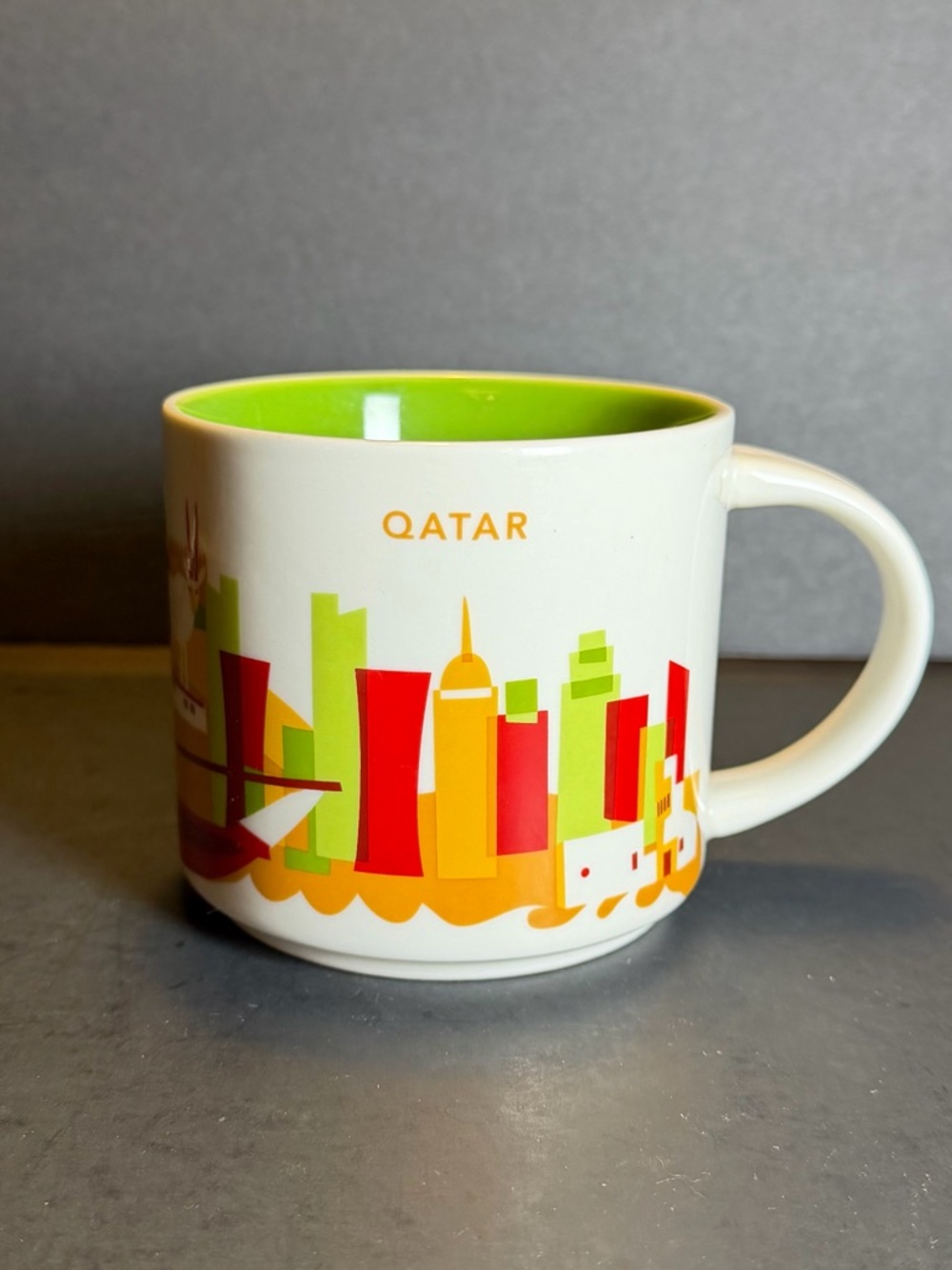 Starbucks 2022 Qatar You Are Here Collection Coffee Mug - 14oz